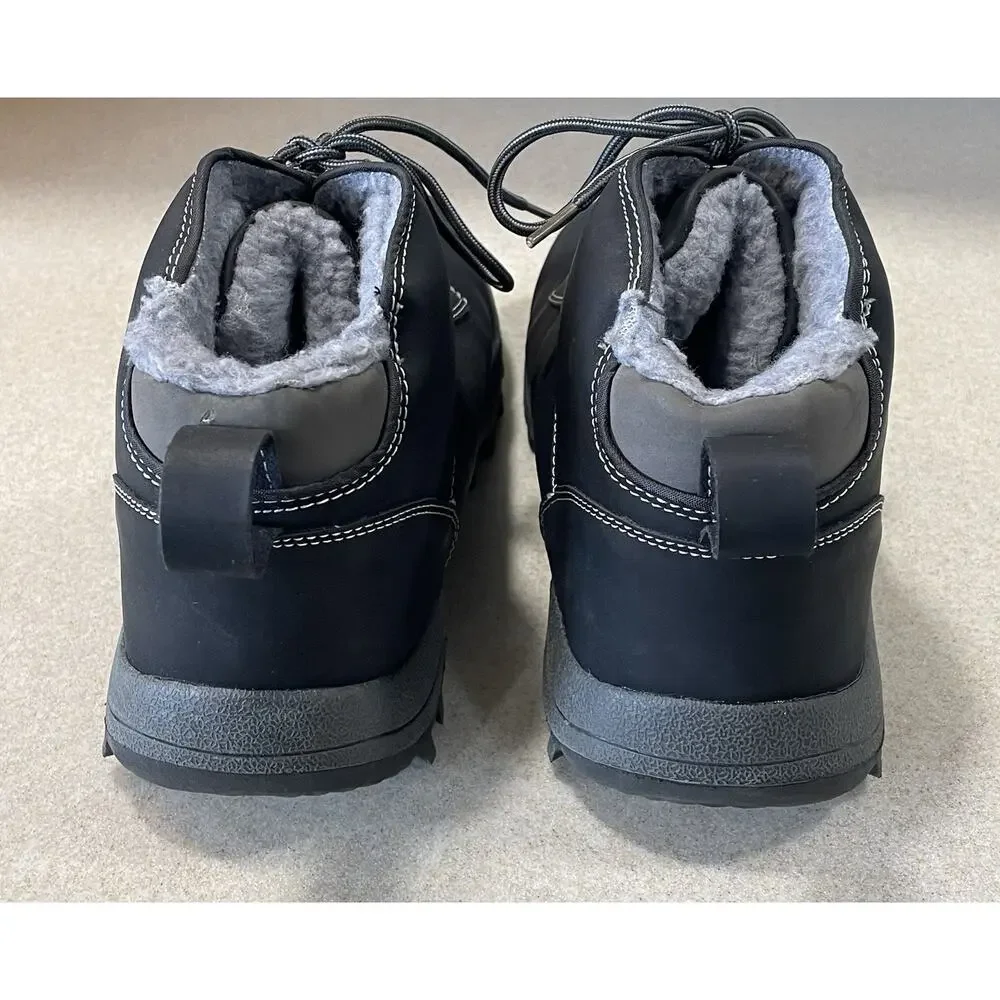 ZDLANG Waterproof Outdoor Hiking Boots Men’s Size 12 Comfortable Lined Shoes